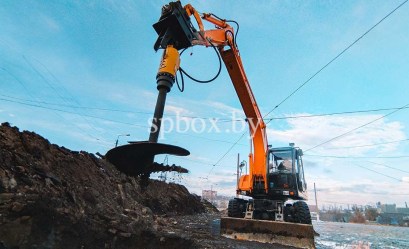 Гидробур Delta RD20 на экскаватор ФОТО